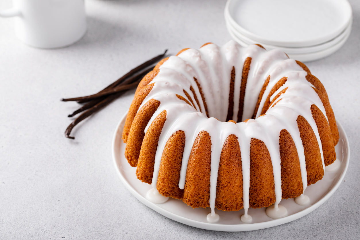 Vegan Vanilla Bundt Cake